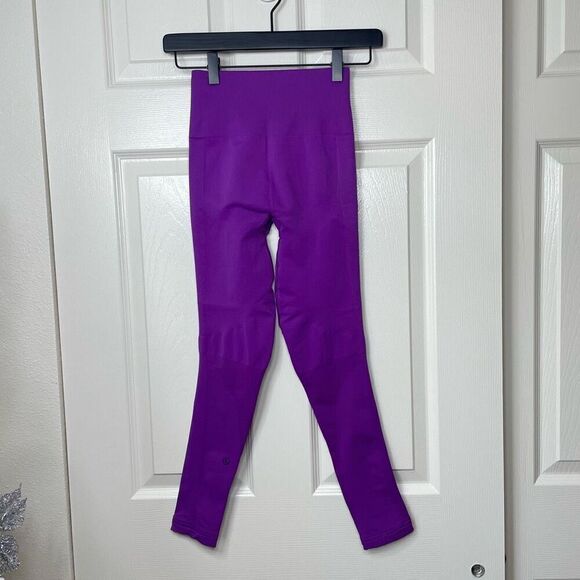 Lululemon Compression Ultra Violent Zone In Thight Seamless Leggings size 2 - Picture 7 of 11